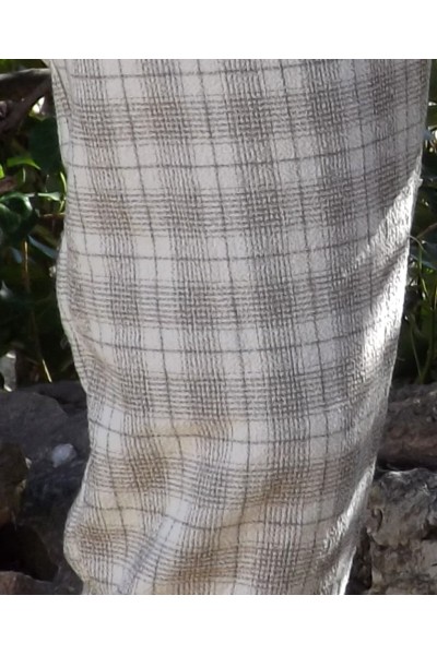 PANTALON FACON CREPON ISIDORE TAUPE