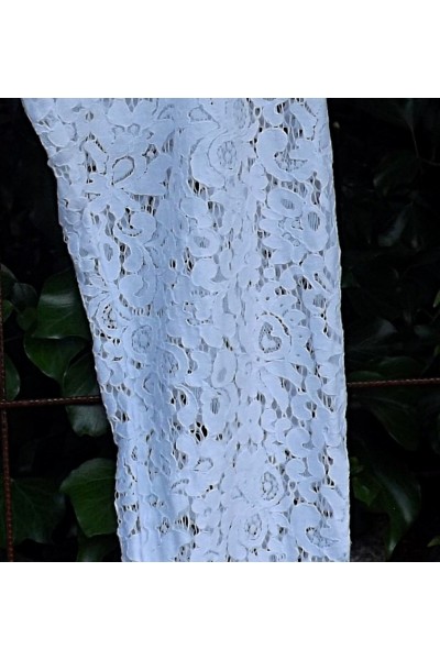 LEGGING EN DENTELLE HONORE BLANC