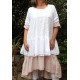 TUNIQUE BRODERIE ANGLAISE BLANCHE EMILIENE, ROBE FANY ET LEGGING HONORE