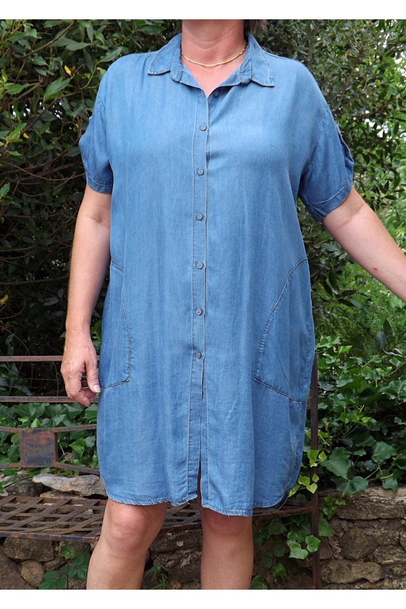 ROBE EN TENCEL THELMA ROBE EN TENCEL THELMA