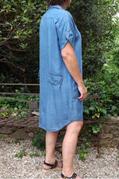 ROBE EN TENCEL THELMA