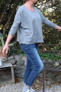 JEAN'S SLIM BRUT ALEX ET T SHIRT JEAN