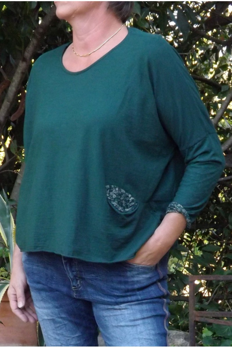 T-SHIRT FAB VERT SAPIN T-SHIRT FAB VERT SAPIN