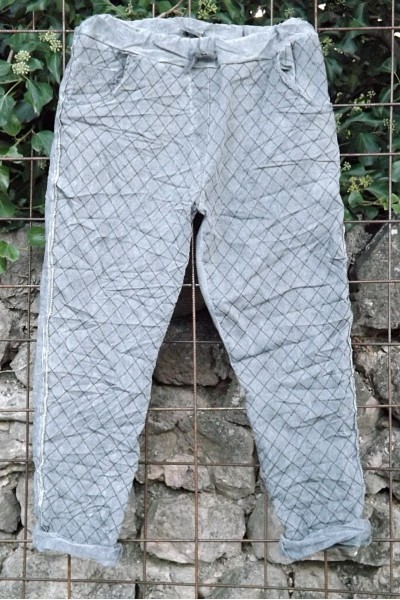 PANTALON JEGGING LEO GRIS DELAVE 