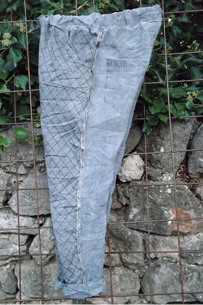 PANTALON JEGGING LEO GRIS DELAVE 