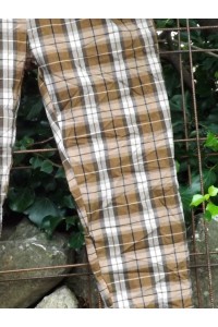PANTALON JEGGING CARREAUX CARAMEL JOSE
