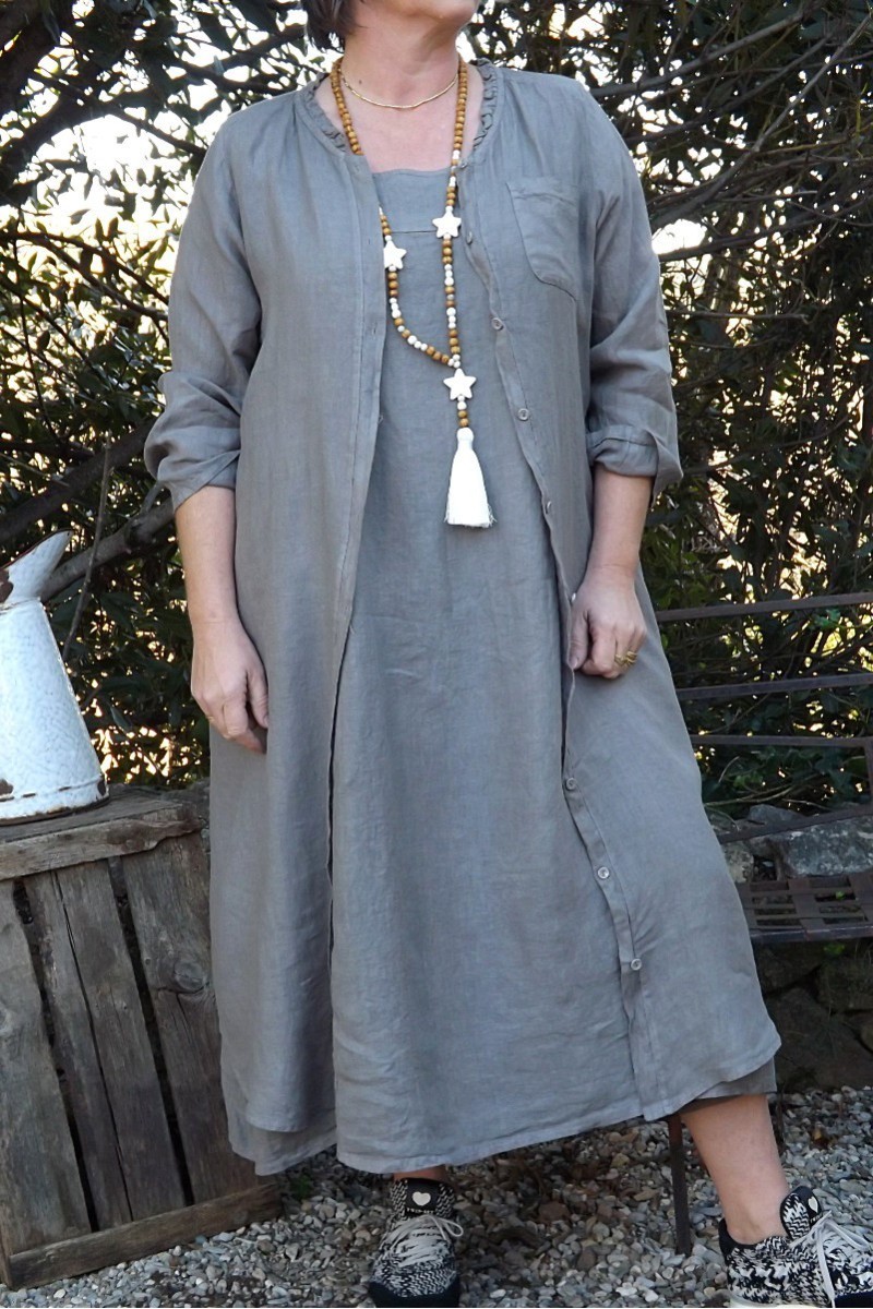 Veste sur clearance robe longue
