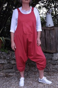SALOPETTE SAROUEL ZOE FRAMBOISE