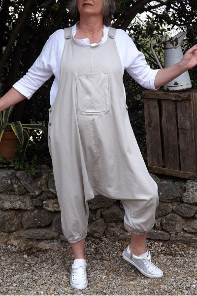 SALOPETTE SAROUEL ZOE BEIGE