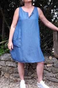 ROBE EN LYOCELL SANDRINE
