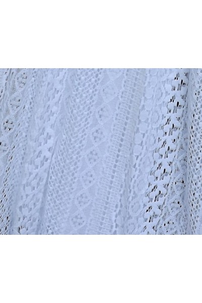 PANTALON DENTELLE BLANC VALENTIN