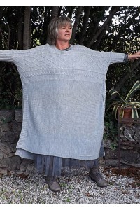 PULL LONG GRIS PERLE FLORENT