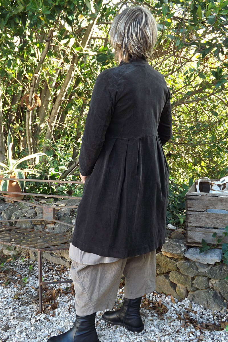 Veste en on sale velours ras femme
