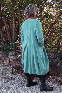 ROBE VELOURS RAS GRANDE TAILLE ADRIENNE ET LE JUPON ACHILLE