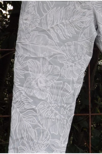 Pantalon jegging à taille élastique jean