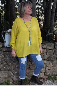 Pantalon Angus clair et le top Léon