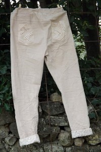 Pantalon Lenny vieux rose