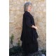 Veste ou tunique lin noire Eugénie et robe lin Cassandre