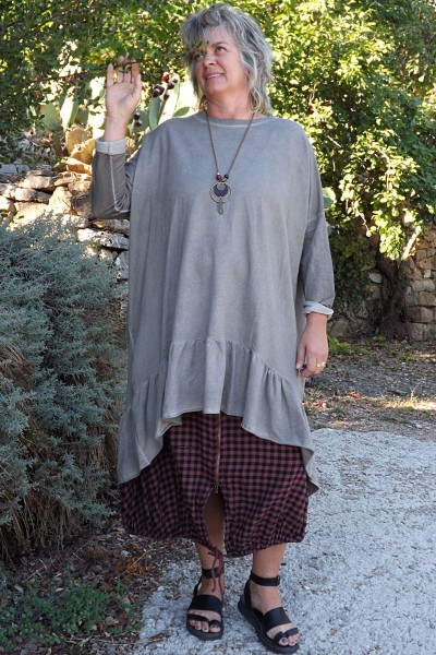 Robe grande taille Marion et jupe Agathe