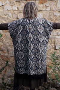 Veste grande taille sans manches et robe Adélie Charline
