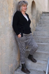 Gilet cache coeur noir Nino