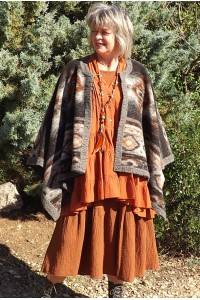 Poncho Roca, liquette Josèphine et robe seersucker Angèlique.
