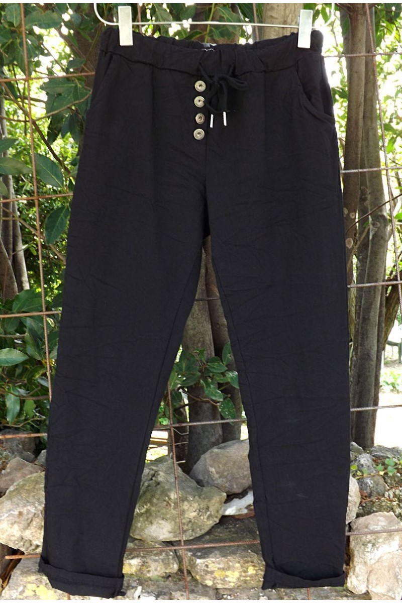 Pantalon noir Alix