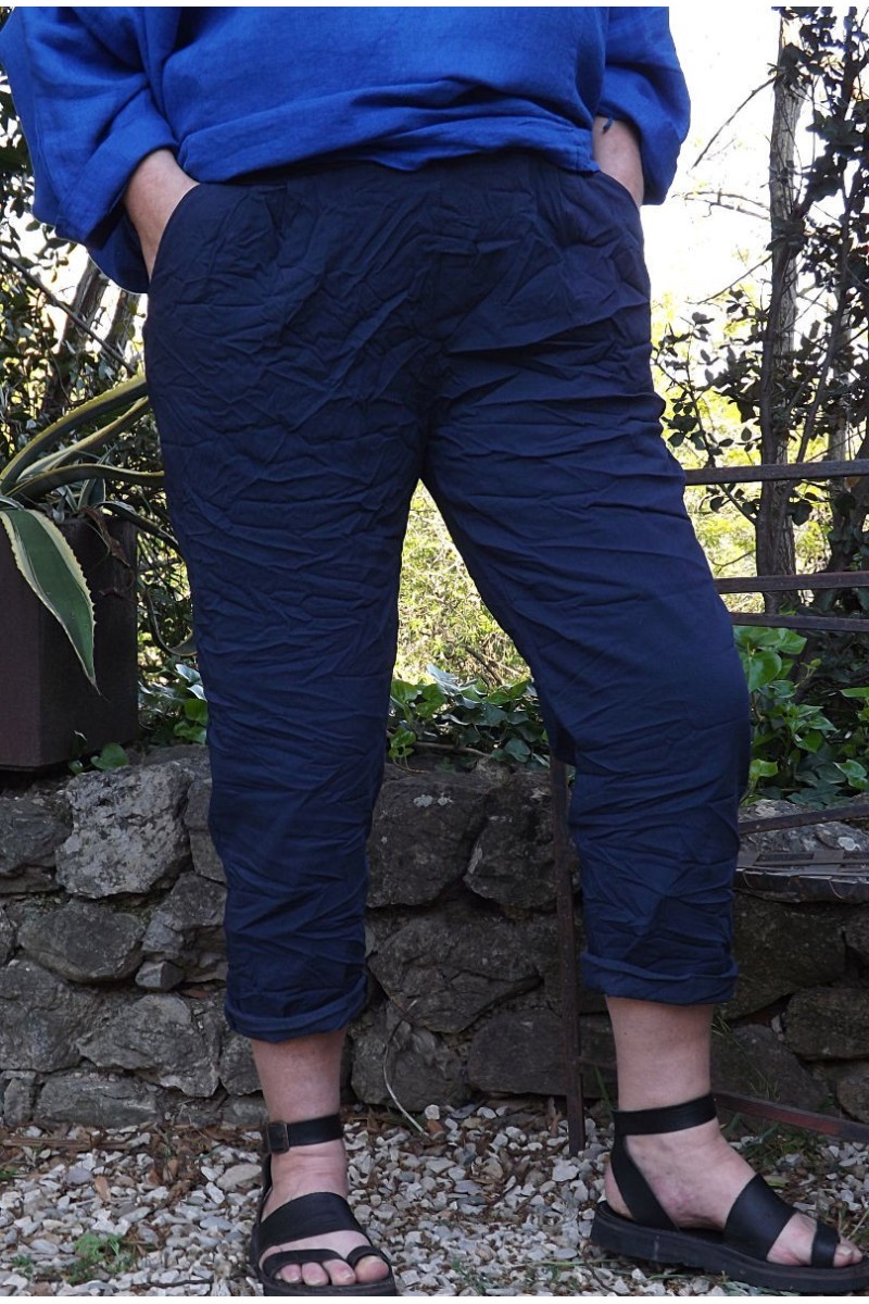 Pantalon grande taille Tim 2 marine