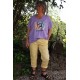 T-Shirt imprimé basket lilas et pantalon Tim