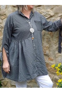 Chemise coton Rosana et pantalon Théo
