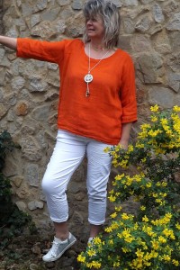 Top lin Basic clémentine et pantalon Théo