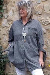 Chemise coton Rosana et pantalon Théo