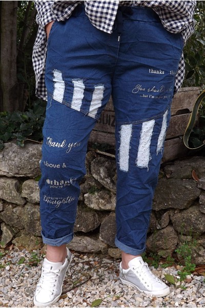 Pantalon grande taille Hector jean