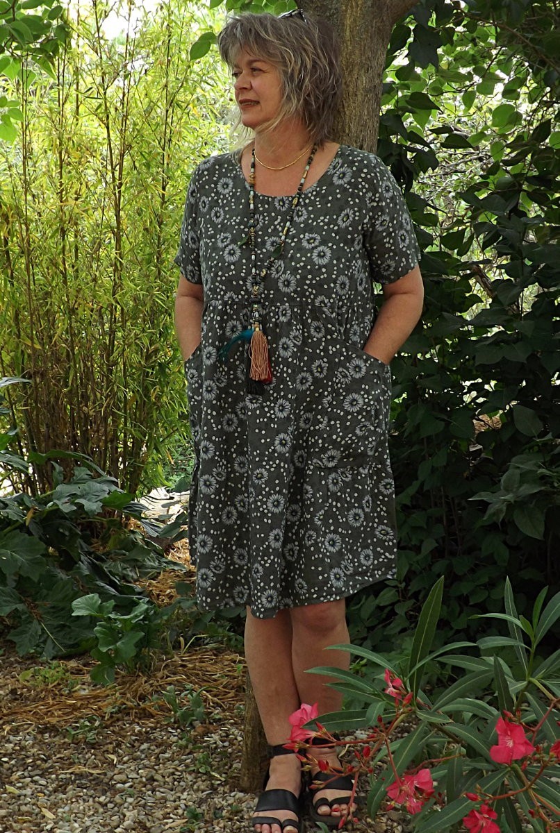 Robe en sales lin été 2019