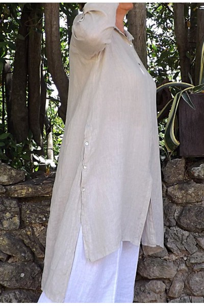 Robe longue lin Estele lin et jupe Amalie en lin