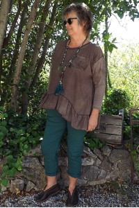 Top coton Jean choco et pantalon Théo