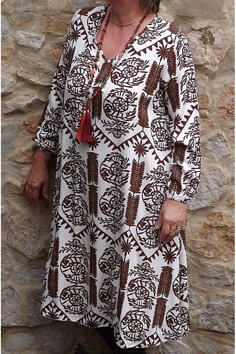 Robe à manches longues et taille haute pour femme, style streetwear, col roulé