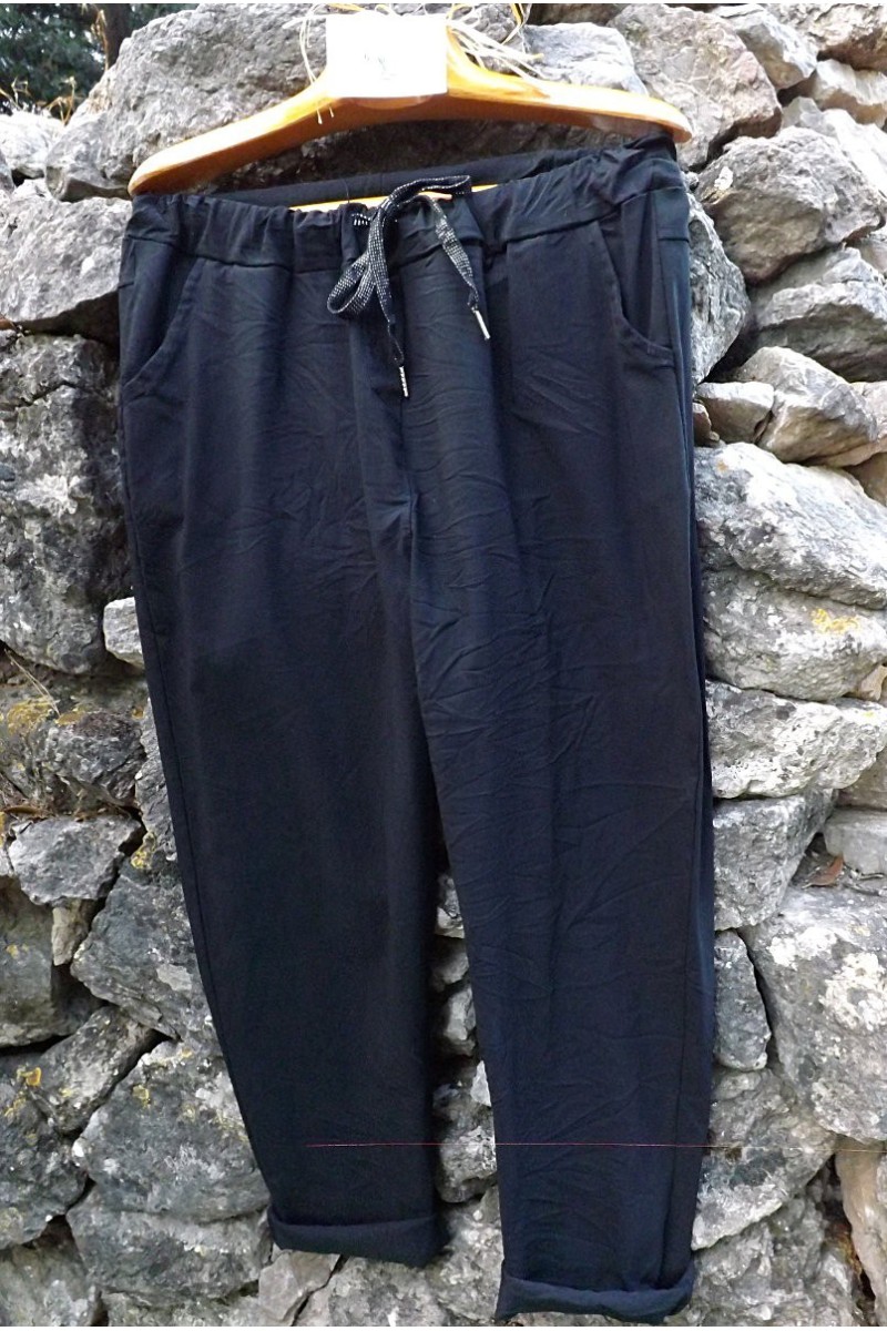 Pantalon Thèo noir