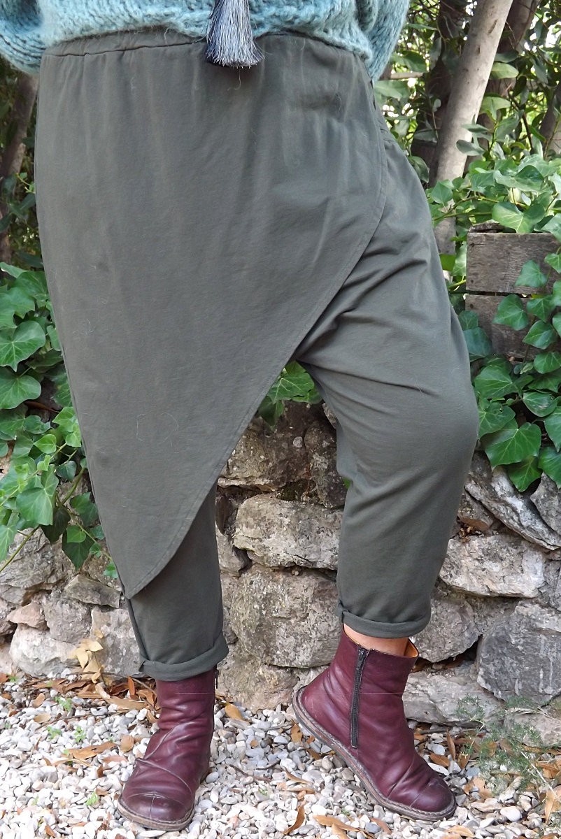 Sarouel kaki on sale
