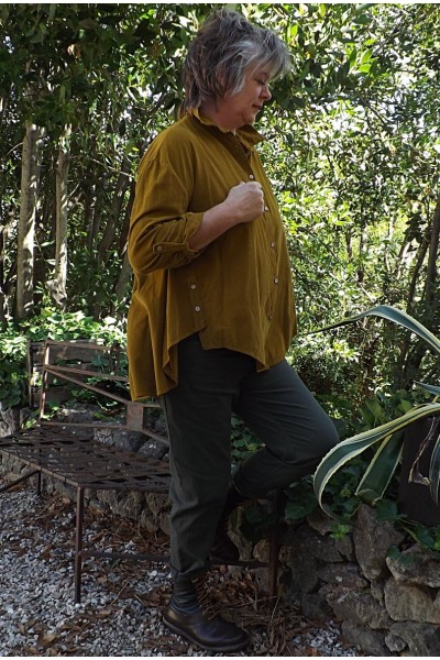 Chemise velours Jane et pantalon Horace