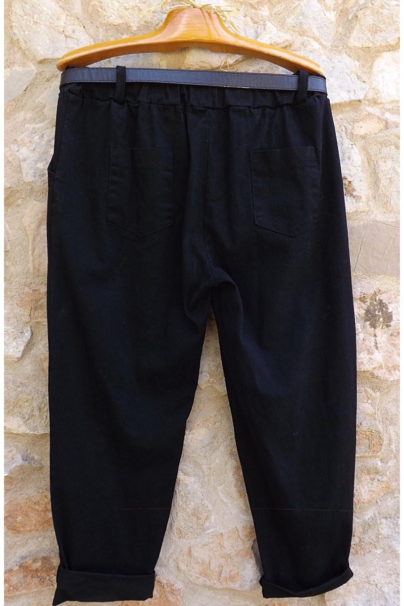 Pantalon Jegging Fille Emfraa Noir - Taille M (26 Pouces) - Lot De 2?