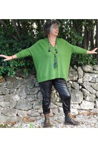 Pull Oversize Alfred acacia et pantalon Karl
