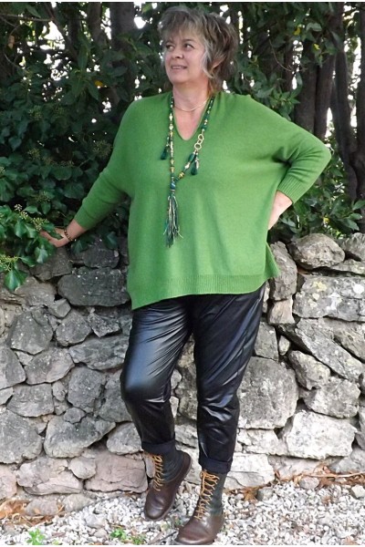 Pull Oversize Alfred acacia et pantalon Karl