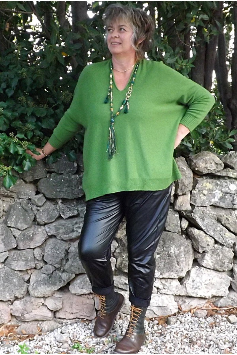 Pull Léger Oversize Rose Sack's - Taille 2 - Occasion Très Bon état