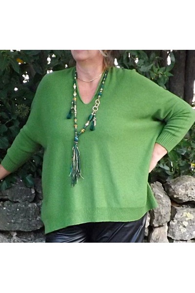 Pull Oversize Alfred acacia et pantalon Karl