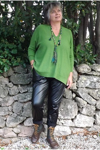 Pull Oversize Alfred acacia et pantalon Karl