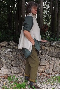 Haut sans manches Martin, chemise chloé et pantalon Tim 2