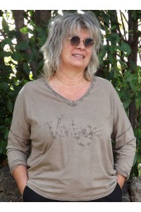 T-Shirt manches longues Vintage et pantalon cargo Arnold