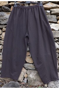 Pantalon César 2 choco grande taille