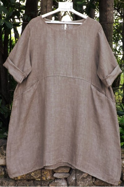Tunique Emma taupe.